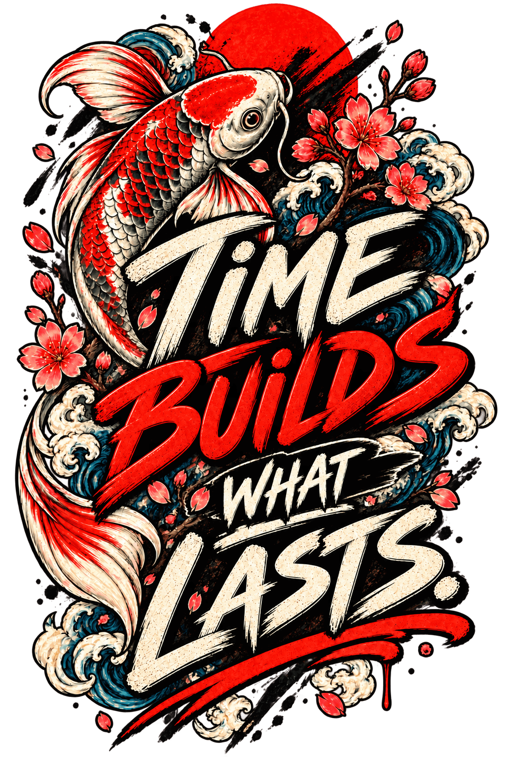 TIME BUILDS WHAT LASTS.
